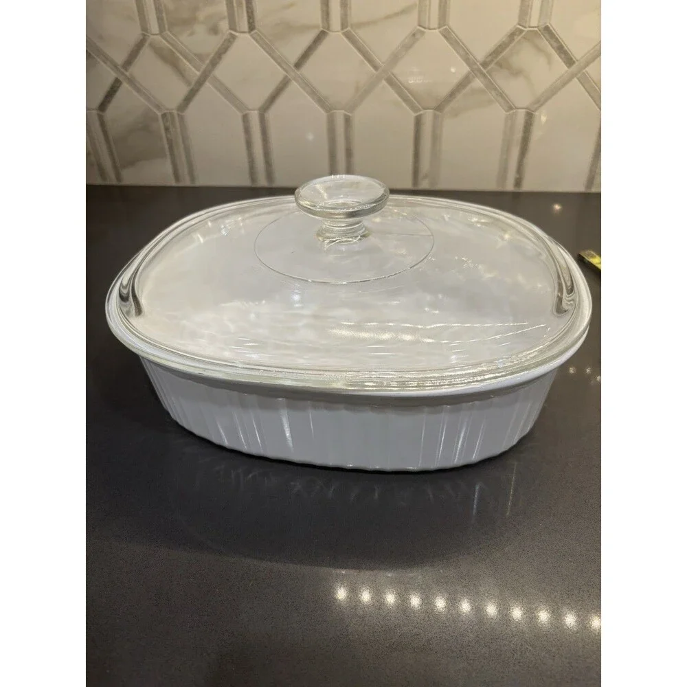 13 Piece Set Vintage Corning Ware French White F-1-B F-2-B F-3-B F-4-B F-16-B +